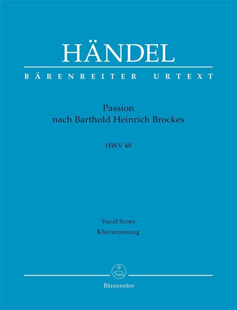Passion nach Barthold Heinrich Brockes